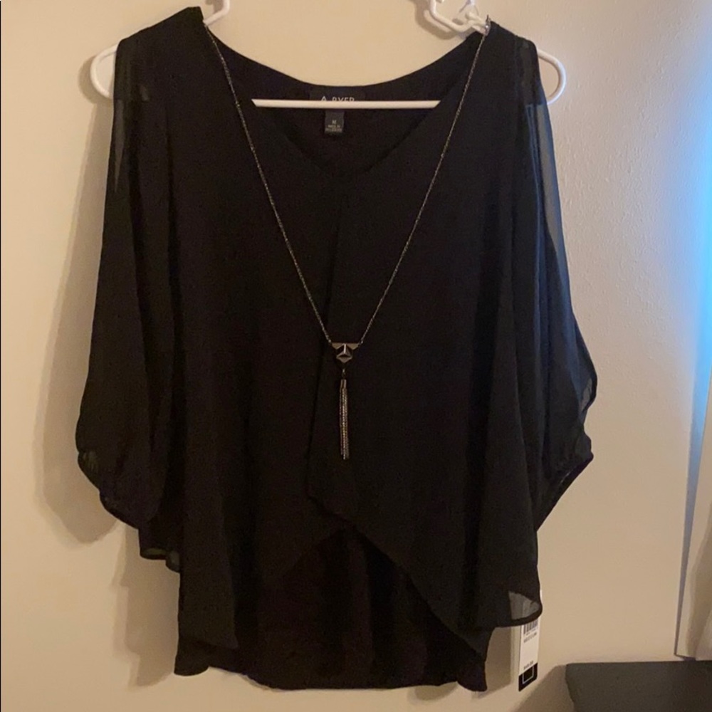 Black dress shirt
